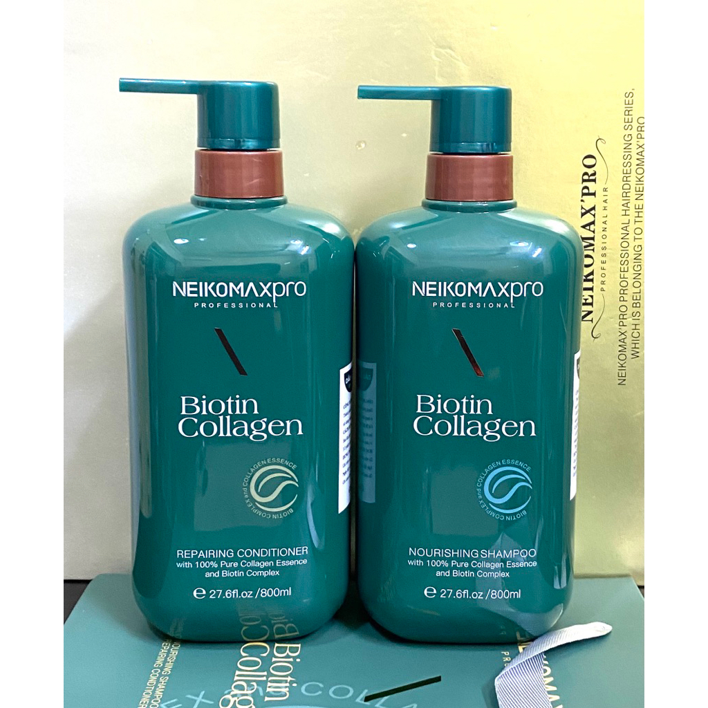 SET GỘI CAO CẤP BIOTIN COLLAGEN Neikomax’Pro TRI RUNG, CHỐNG BẾT , KHỬ KIỀM , KIC THICH MỌC TÓC, PHỤ