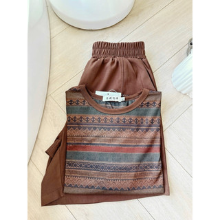 (SẴN HÀNG) SET NÂU VINTAGE – MẶC LÊN AUTO CÓ VIBE NÀNG THƠ
