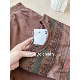(SẴN HÀNG) SET NÂU VINTAGE – MẶC LÊN AUTO CÓ VIBE NÀNG THƠ