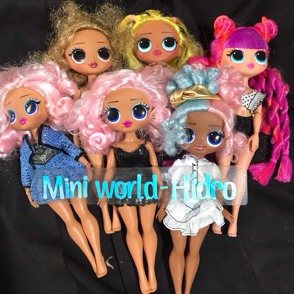 O4 Búp bê thời trang LOL Surprise O.M.G. Remix 2020 Collector Edition Jukebox B.B Queens Runway Diva