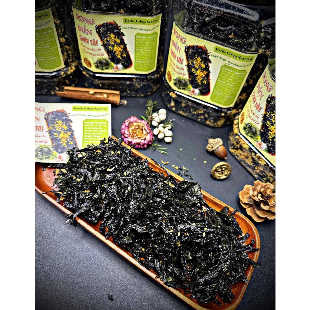 Rong biển cháy tỏi Yummi Snack