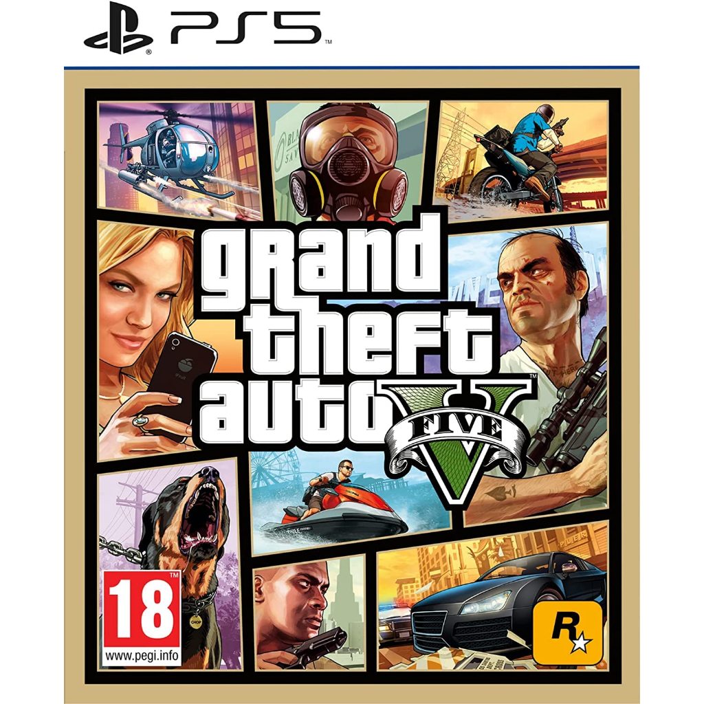 Game PS5: Grand Theft Auto V (PS5) (GTA V) (GTA 5)