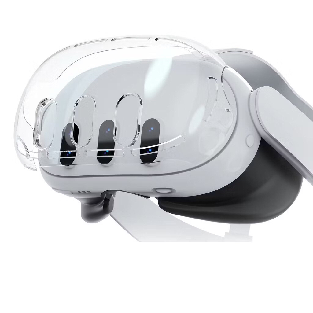 Bảo Vệ Chống Bụi Xước Meta Quest 3 VR Vỏ Bảo Vệ Trong Suốt TPU Bộ Ốp Lưng Cho Oculus Meta Quest3 VR 