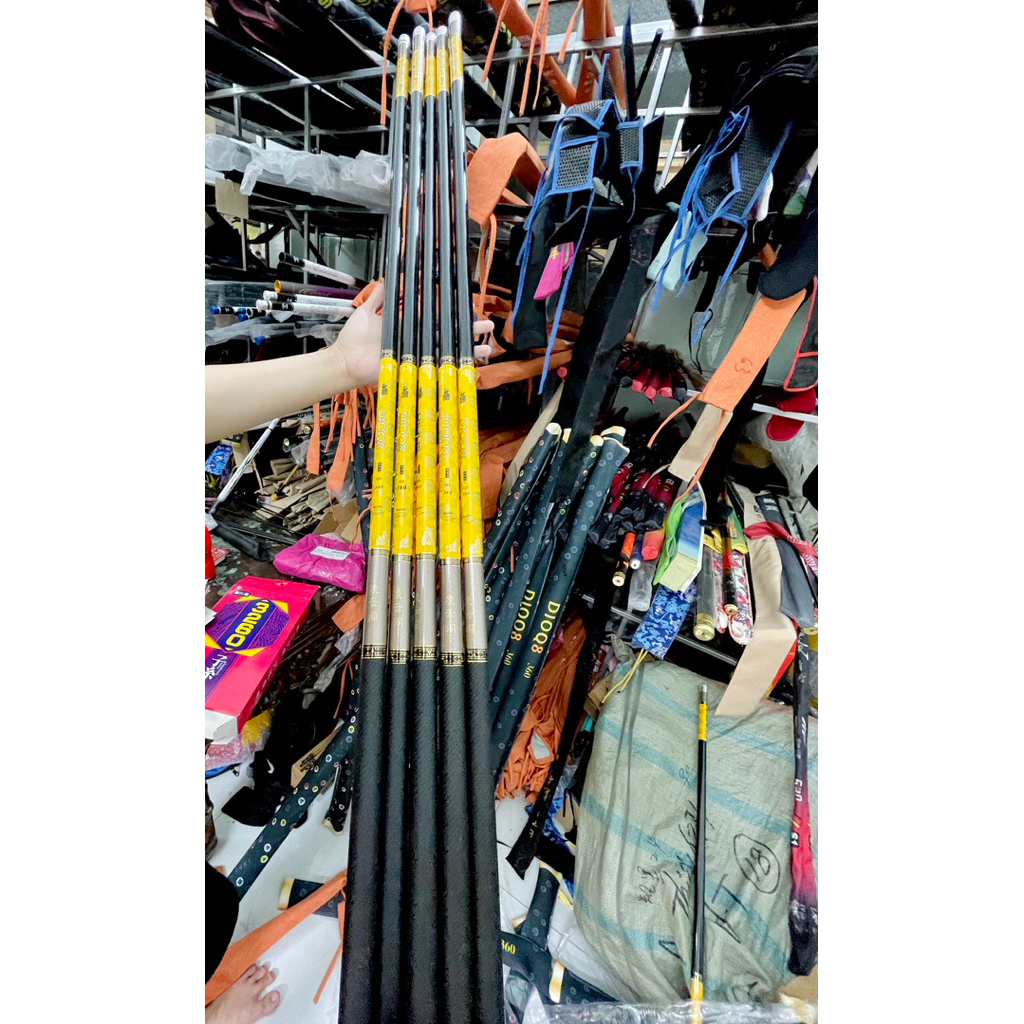 Cần 3m6 8H phân bổ lực 19i câu cá tự nhiên tổng hợp - thanhli lẻ size 3m6
