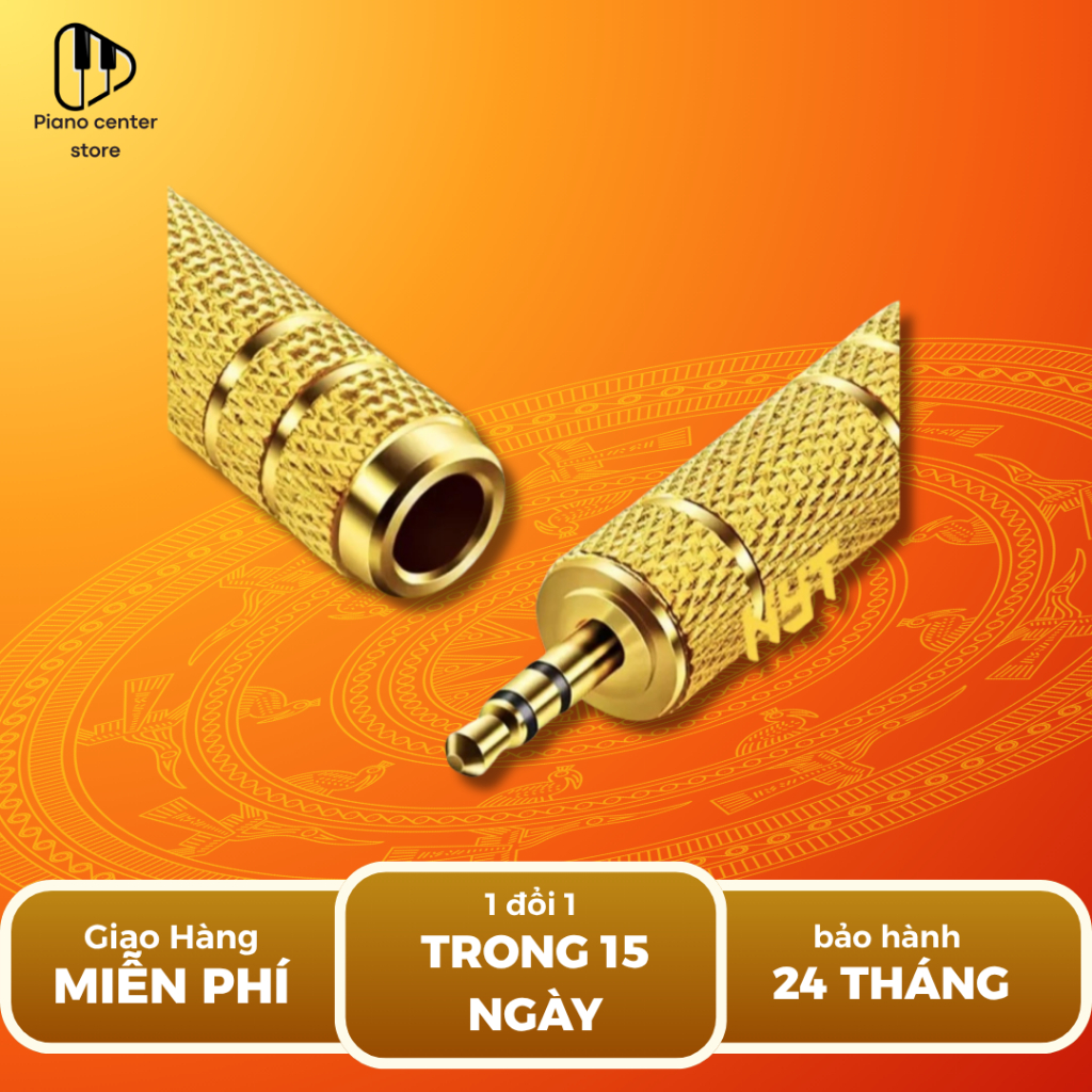 Jack cắm chuyển đổi tai nghe cho đàn Piano, Organ và Keyboard- Piano Center Store