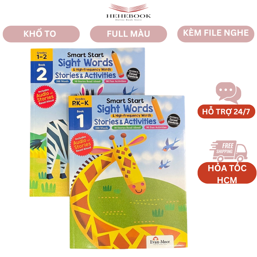 Sách - Smart Start Sight Words and High-Frequency Words + Tặng file nghe Mp3