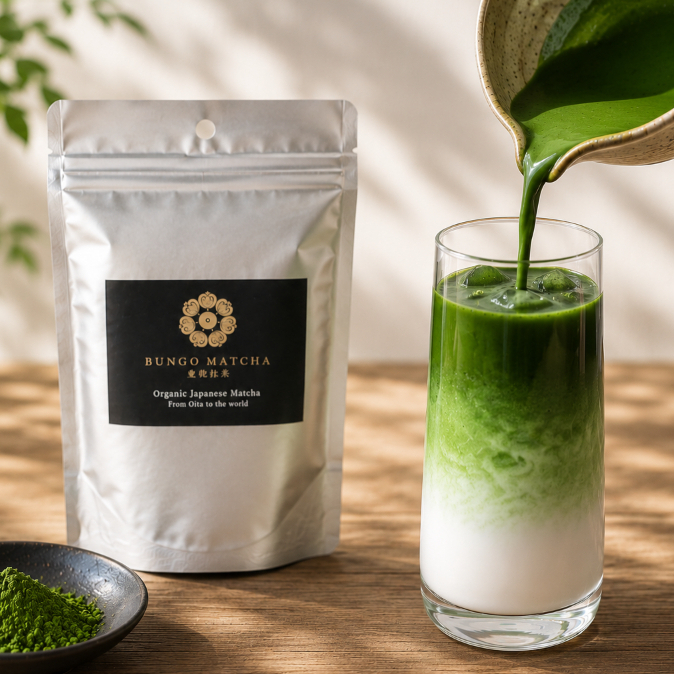 50g | Japanese Organic Matcha Powder | Ceremonial Grade | Bungo Matcha |