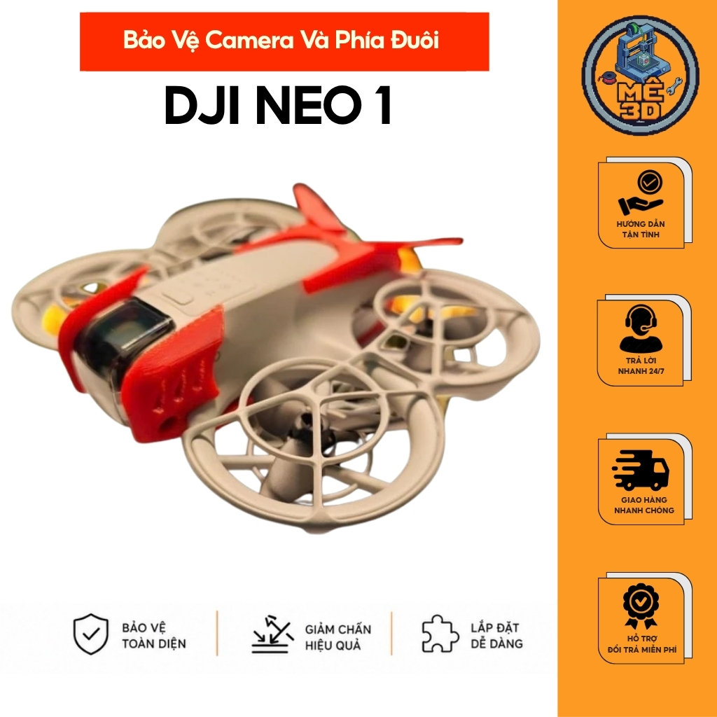 Dành Cho Neo 1 - Phụ Kiện Cho Done DJI Neo - Bảo Vệ Camera Và Phía Đuôi Cho DJI Neo - Phụ Kiện Flayc