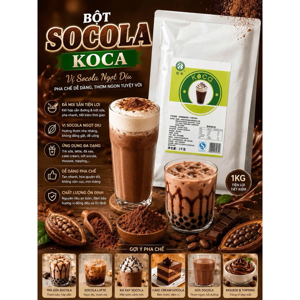 Bột Socola Koca