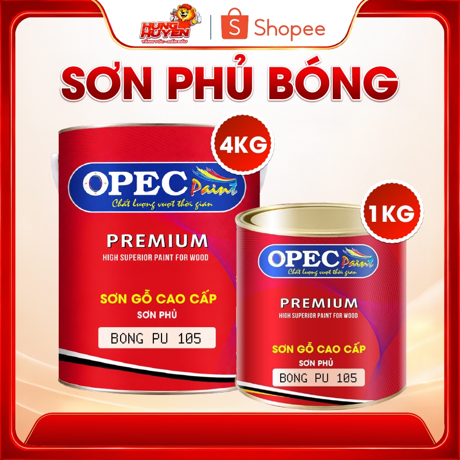 SƠN GỖ OPEC - Sơn bóng PU 105