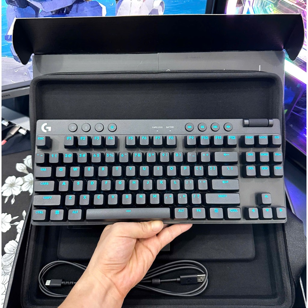 Bàn phím cơ không dây Logitech G PRO X TKL LIGHTSPEED Tactile , giá tốt