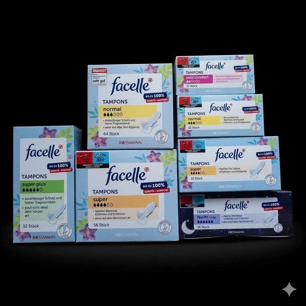 Tampon Facelle xuất xứ Đức