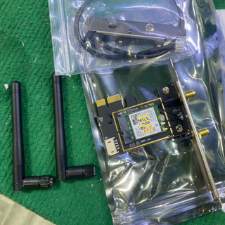 Card wifi Intel  8265Ac - 5G  bluetooth (4.2)không dây ( ăn ten 10cm) bắt sóng mạnh, không cần cài driver