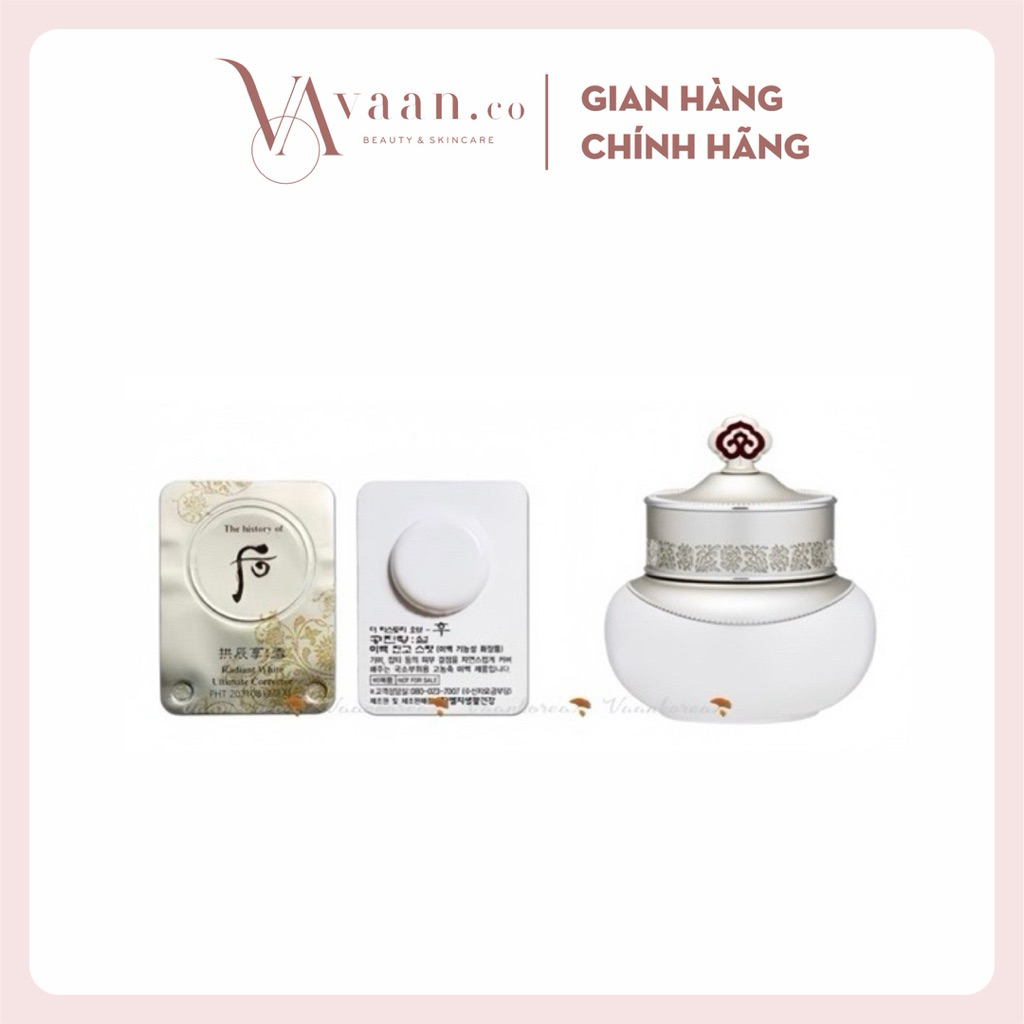 [Combo 30 viên] Viên cao nám Whoo Gongjinhyang Seol Radiant White Ultimate Corrector