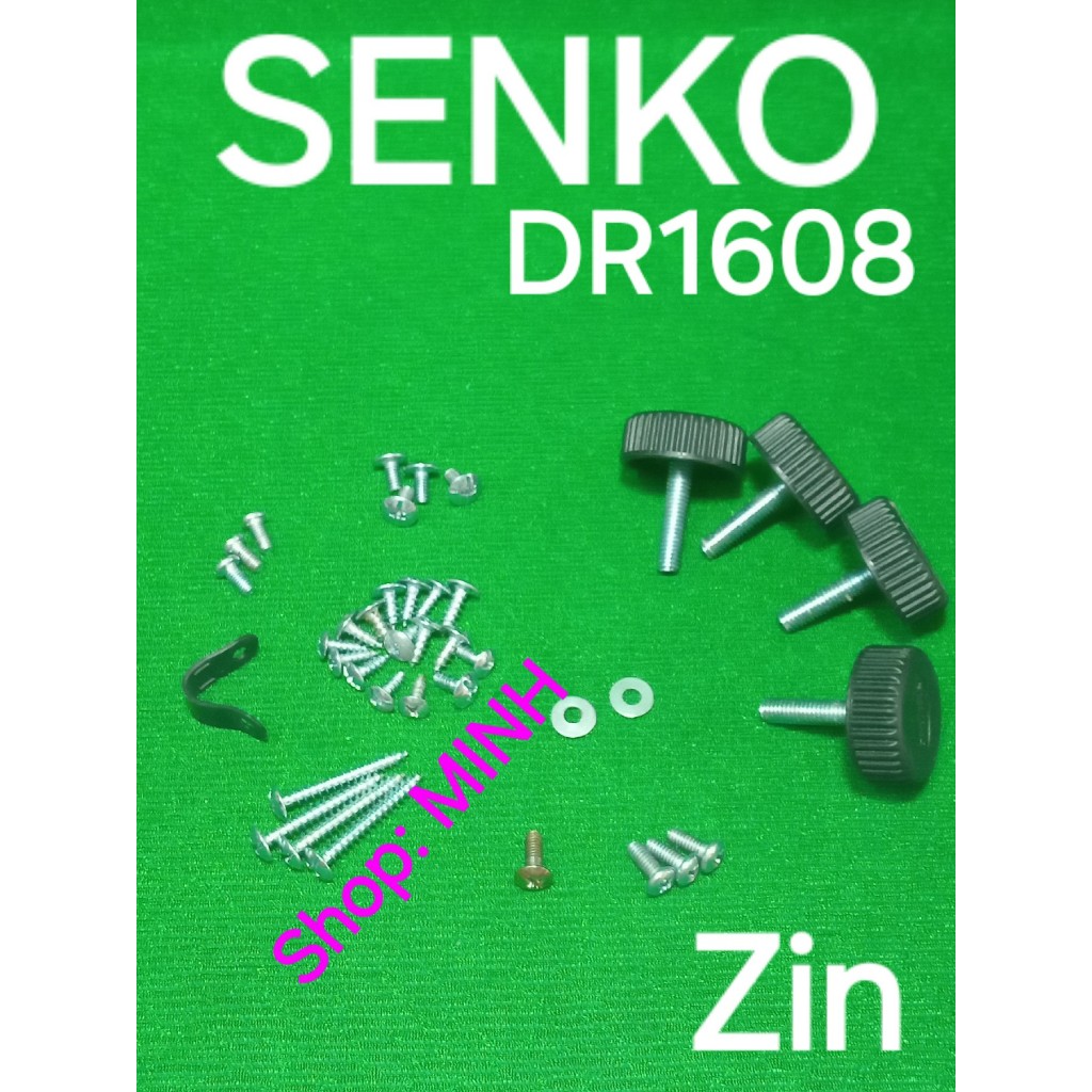 ỐC quạt Senko DR1608 zin theo máy – (38 con) combo ốc lông đền quạt đứng F23 Senko DR1608