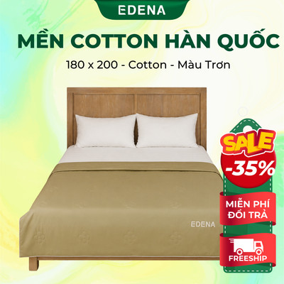 Mền Cotton Hàn Quốc kích thước 180 x 200 cm