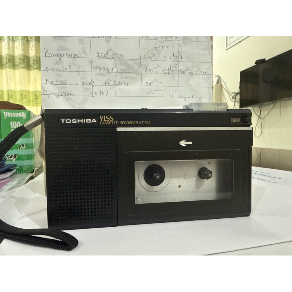 Máy cassette Toshiba VLSS KT-P23