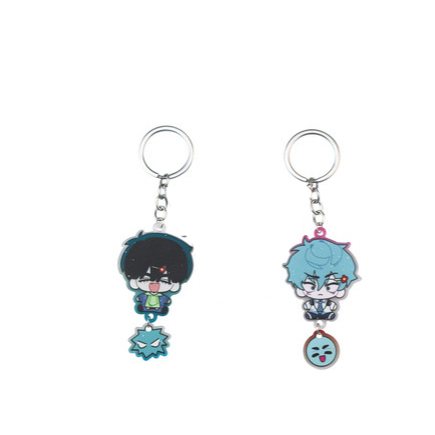 Anime ALIEN STAGE IVAN & TILL Cosplay Keychain Unisex Acrylic