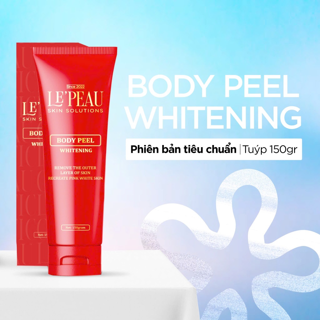 Kem Peel Body Retinol Le Peau Khử Thâm Làm Trắng Da Toàn Thân An Toàn Chính Hãng