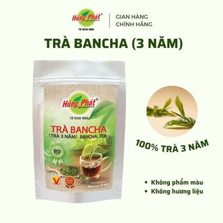 Trà bancha 3 năm hùng phát - tb3n - gói 80g - đạt chuẩn iso haccp