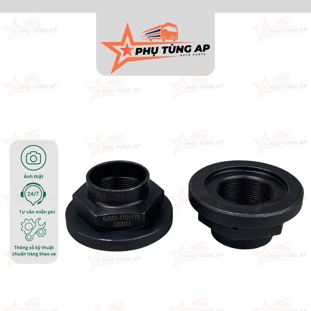 Tán đuôi hộp số cho dòng hộp số FAST 6 cấp 6DS60T, 6J55T. Mã : FAST6DS60T/6J55T-1701170