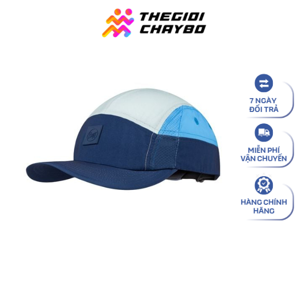Mũ Lưỡi Trai Buff 5 Panel Go Cap Domus Dark Denim S/M