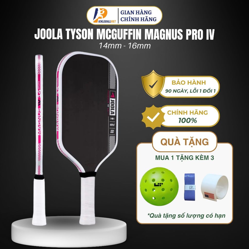 ✅ Vợt Pickleball Joola Tyson Mcguffin Magnus Pro IV Chính Hãng - Vợt Joola Gen 4