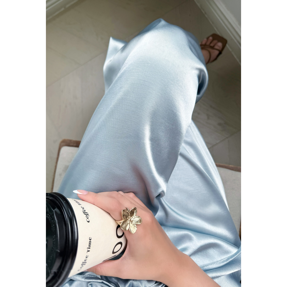 [GIÁ SỐC] Quần Lụa Ống Suông Dây Rút La Boutique SS26 - QD005-2604LAT | BigBuy360 - bigbuy360.vn