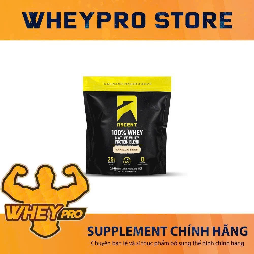 Ascent Native Whey Protein Isolate Hỗ Trợ Chế Độ Ăn Uống Khoa Học