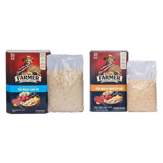 Yến mạch nhập khẩu cán vỡ thùng 4.5kg
