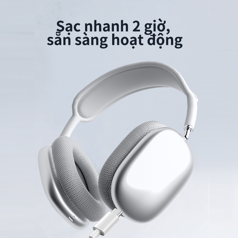 Tai Nghe Bluetooth P9 Không Dây Chụp Tai Âm Thanh HiFi Bass Mạnh Kết Nối Nhanh Có Mic Đàm Thoại Pin Lâu