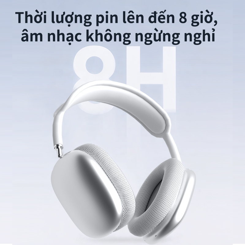Tai Nghe Bluetooth P9 Không Dây Chụp Tai Âm Thanh HiFi Bass Mạnh Kết Nối Nhanh Có Mic Đàm Thoại Pin Lâu
