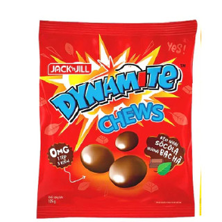 Kẹo ba viên Dynamite chew , kẹo nhai hương socola bạc hà