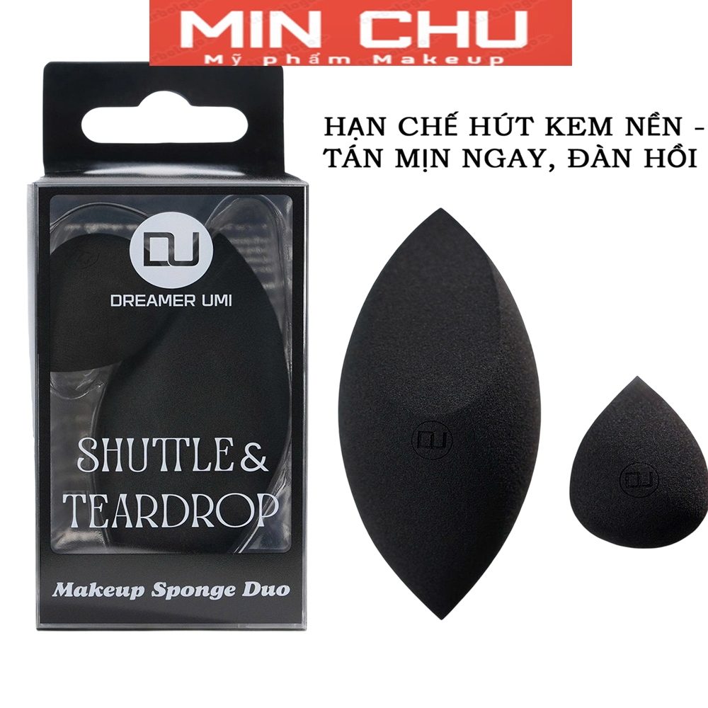 Mút Trang Điểm Dreamer UMI Đôi Cao Cấp - Mút Tán Nền Umi Siêu Mịn