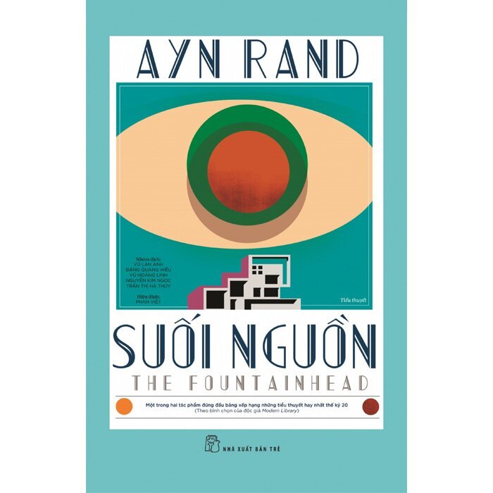 Sách - Suối Nguồn - The Fountainhead - Tiểu Thuyết (Bìa Cứng) - Ayn Rand