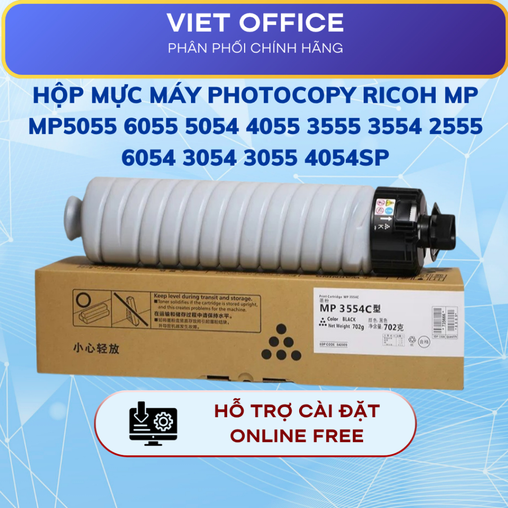 Mực Ricoh MP3054 Tương Thích – In Đậm Nét, Giá Rẻ, Dùng Cho MP2554/MP3054/MP3554
