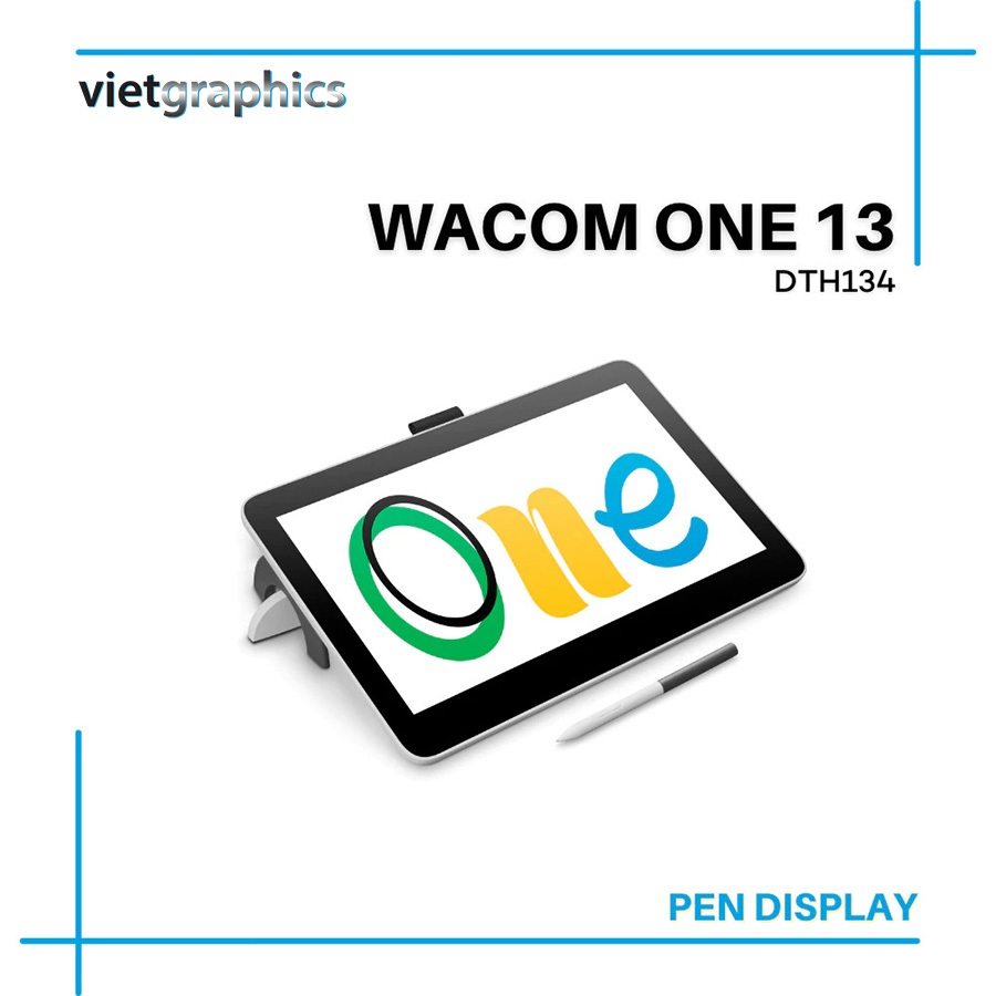 Bảng vẽ Wacom One 13 Touch (2K)