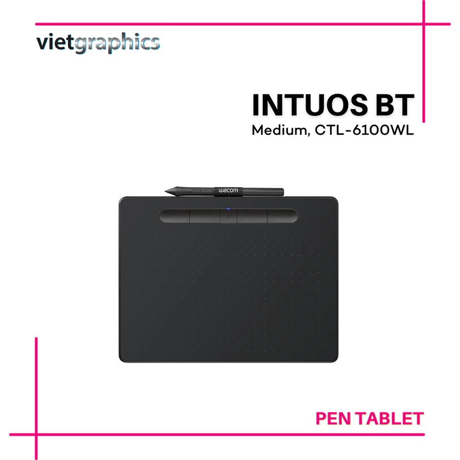 Bảng vẽ điện tử Intuos M Bluetooth