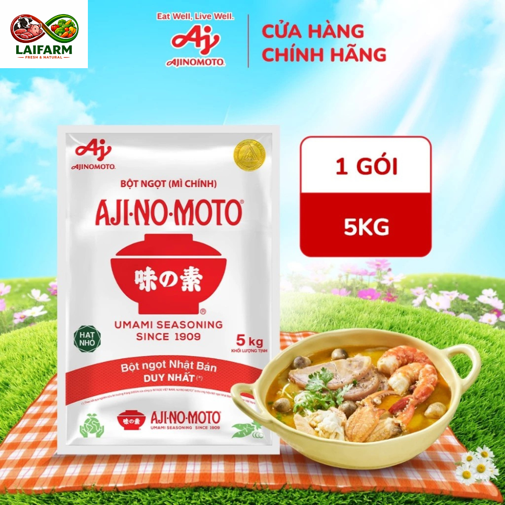 [Laifarm] Bột ngọt Ajinomoto-5kg Cánh nhỏ