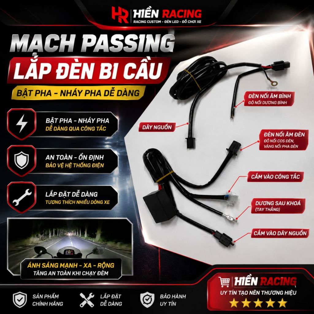 Mạch Bi Cầu Led Cho Các Tất Cả Các Dòng Xe Dùng Được Cho Các Loại Bi Cầu Led Kenzo, Titan ...
