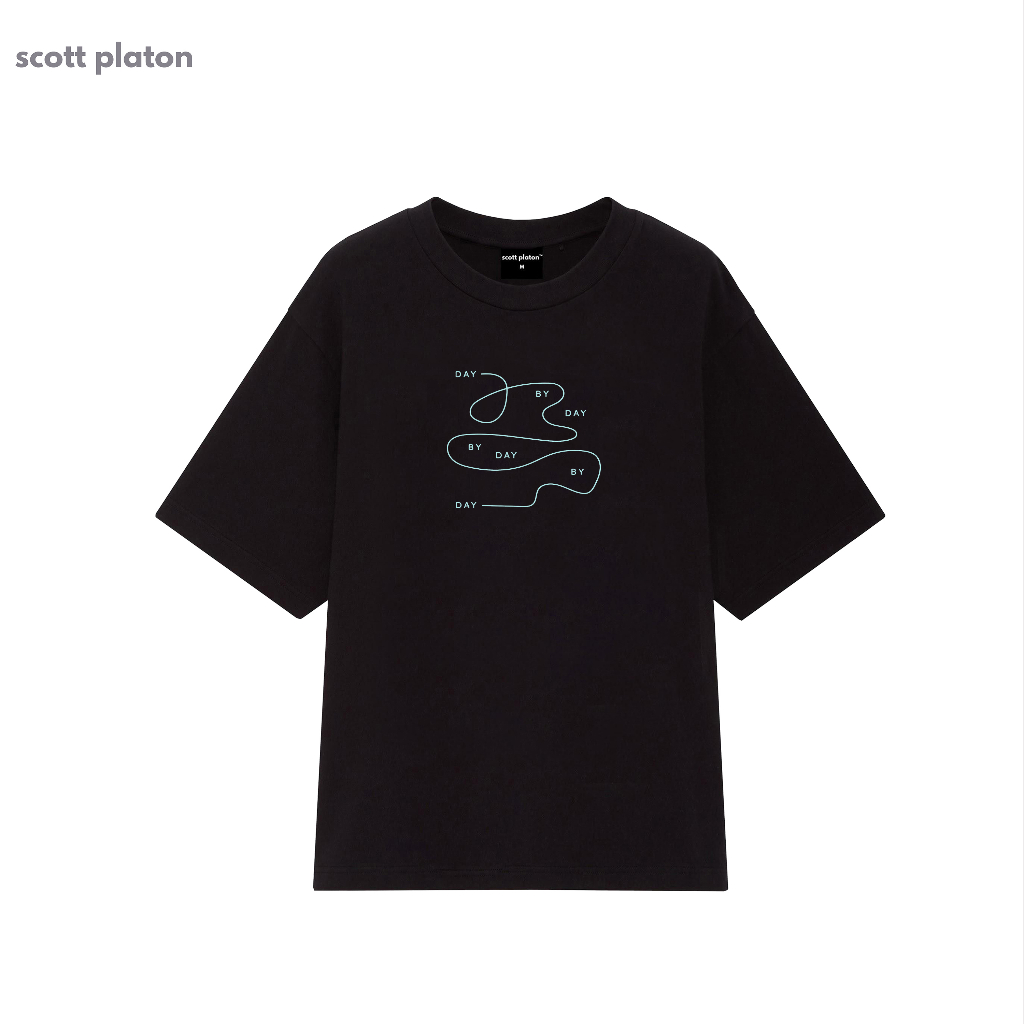Áo thun Day By Day - Chất liệu cotton dày dặn đứng form Scott Platon
