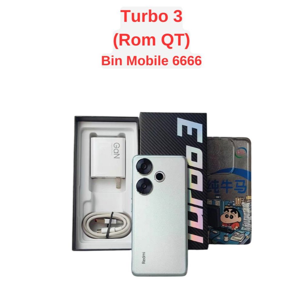 Điện thoại Xiaomi Redmi Turbo 3 qua sử dụng Snapdragon 8s Gen 3