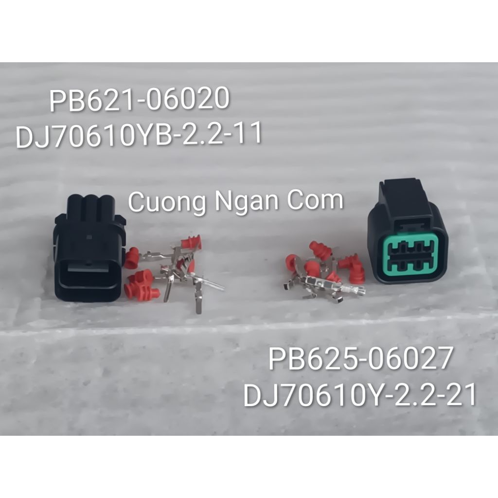 Giắc cắm 6 dây (Connector 6 pin) PB625-06027 DJ70610Y-2.2-21 PB621-06020 / DJ70610YB-2.2-11