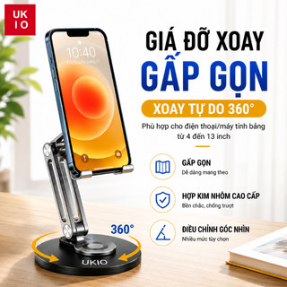 Giá đỡ Điện thoại Máy tính bảng iPad Nhôm nguyên khối đế cao su chống trượt, tặng kèm lục giác