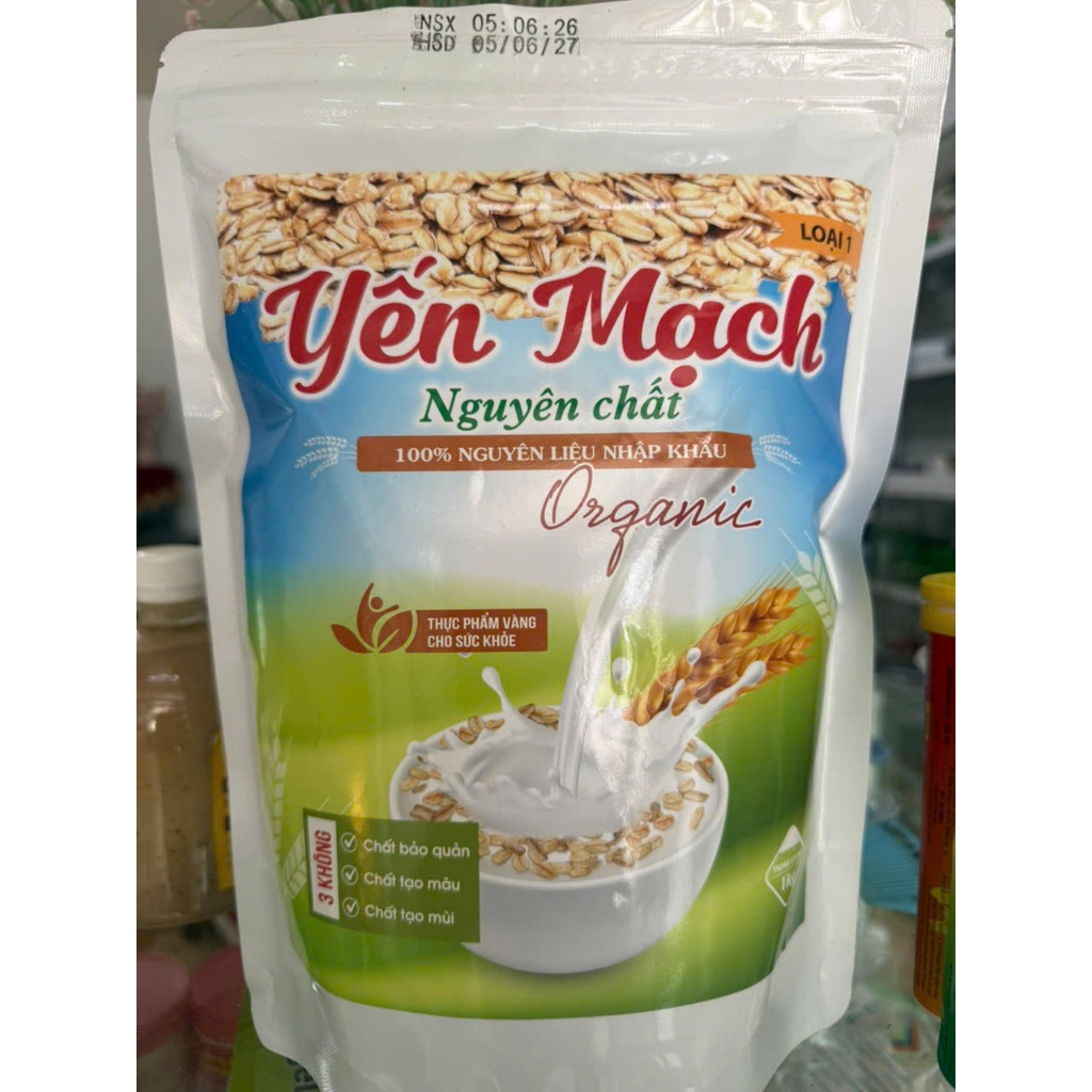 Yến mạch úc tươi.