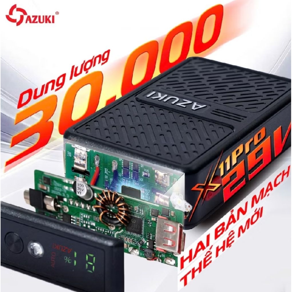 Bộ Phụ Kiện Cho Quạt Áo Điều Hoà AZUKI Hàng Xịn Chính Hãng