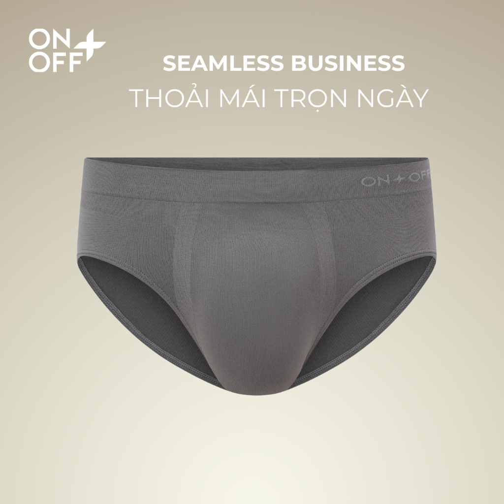 Quần lót nam dáng Brief công nghệ 3D Pouch Seamless dệt liền co giãn thoáng khí kháng khuẩn khử mùi 