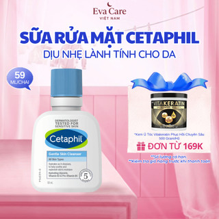 Sữa Rửa Mặt Cetaphil Gentle Skin Cleanser Dịu Lành Cho Da Nhạy Cảm 59ml