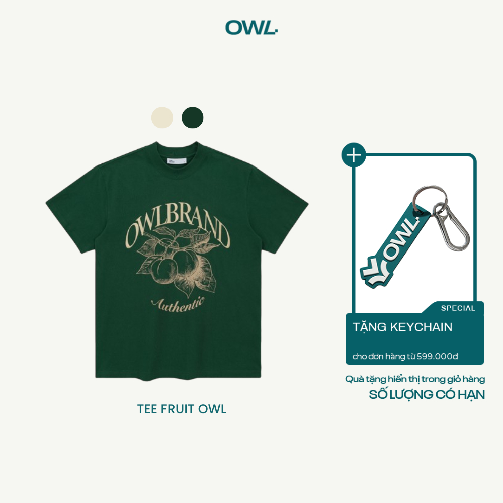 Áo thun nam Owlbrand Fruit