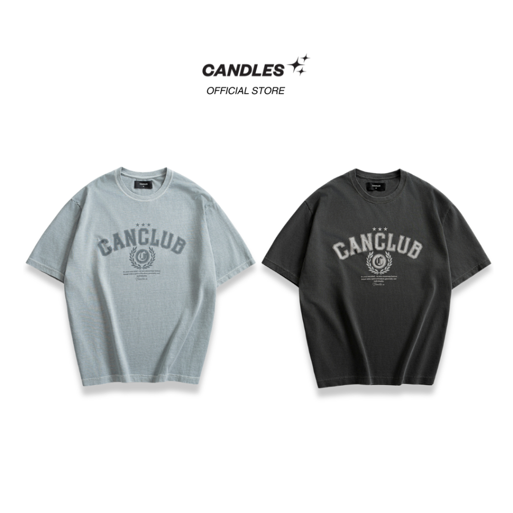 Áo Thun Candles Spirit Mark Oversized Tee Unisex